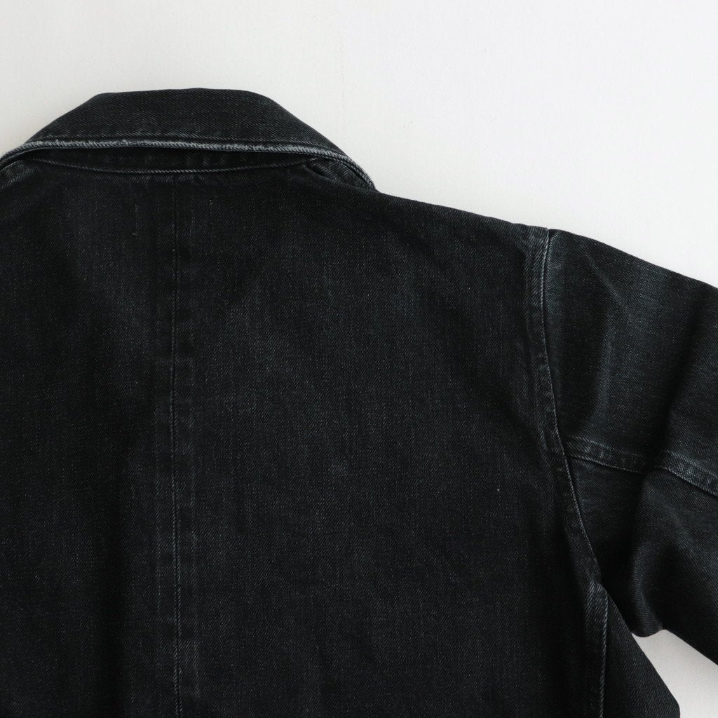 THE WORK JEAN JACKET #BLACK SELVEDGE [ST-127]