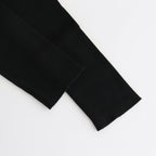 COTTON RIB TURTLENECK #BLACK [L2401-CS007]