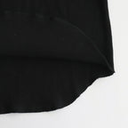 COTTON RIB TURTLENECK #BLACK [L2401-CS007]