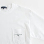 Cotton jersey product print L/ST shirt #WHITE [HL-T010-051]