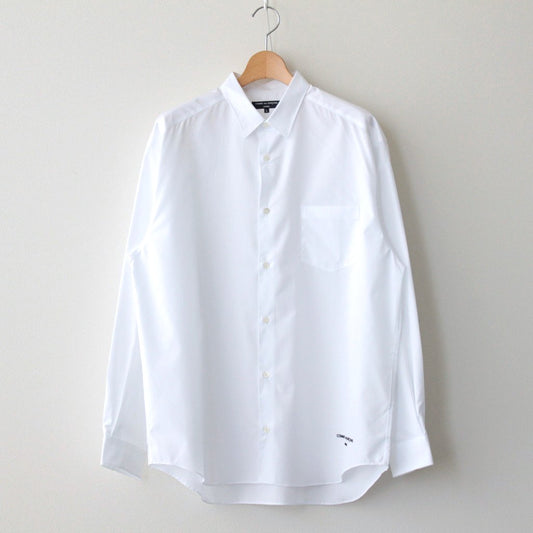 면 브로드 L/S 셔츠 #WHITE [HL-B010-051]
