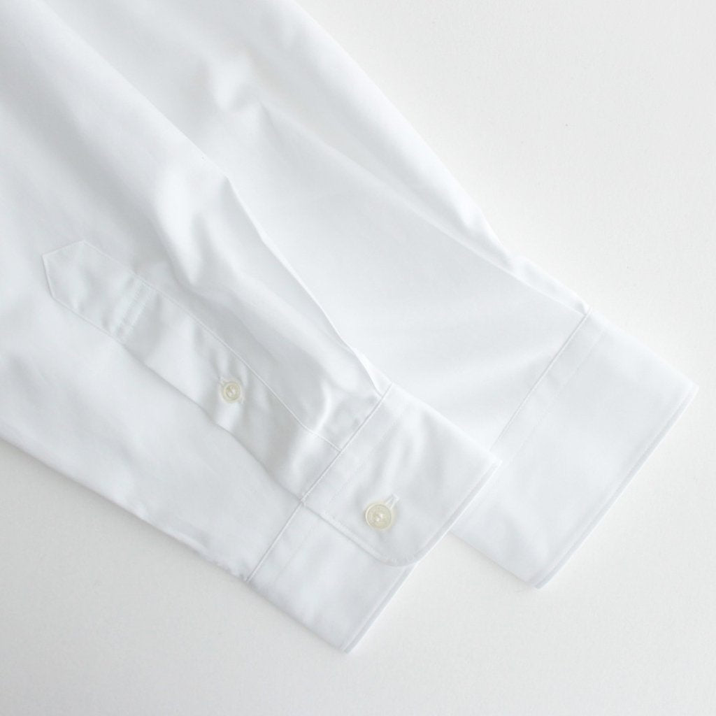 綿ブロード L/S シャツ #WHITE [HL-B010-051] – ciacura