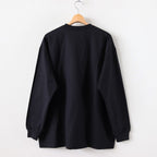 L/S Oversized Tee #BLACK [GU241-70105B]