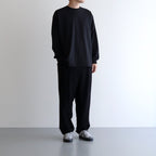 L/S Oversized Pocket Tee #BLACK [GU233-70107B]