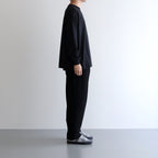 L/S Oversized Pocket Tee #BLACK [GU233-70107B]