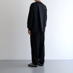 L/S Oversized Pocket Tee #BLACK [GU233-70107B]