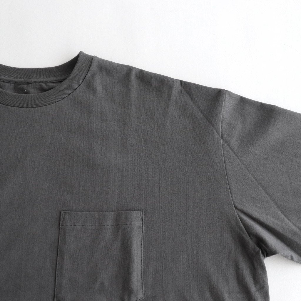 L/S Oversized Pocket Tee #GRAY [GU233-70107B]