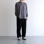 L/S Oversized Pocket Tee #GRAY [GU233-70107B]