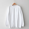 L/S Oversized Tee #WHITE [GU241-70105B]