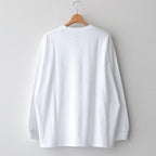 L/S Oversized Tee #WHITE [GU241-70105B]