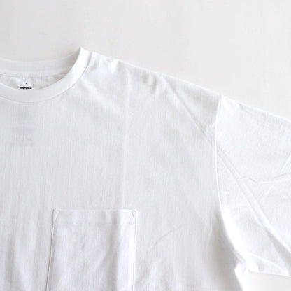 L/S Oversized Pocket Tee #WHITE [GU233-70107B]