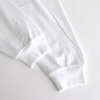 L/S Oversized Tee #WHITE [GU241-70105B]