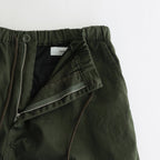 Suvin Herrigbone Parachute Pants #KHAKI [GM232-40073B]