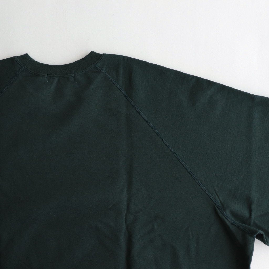 Ultra Compact Terry Crew Neck Sweater #D.GREEN [GM233-70142]