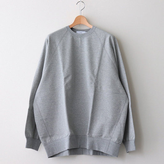 Ultra Compact Terry Crew Neck Sweater #H.GRAY [GM233-70142]