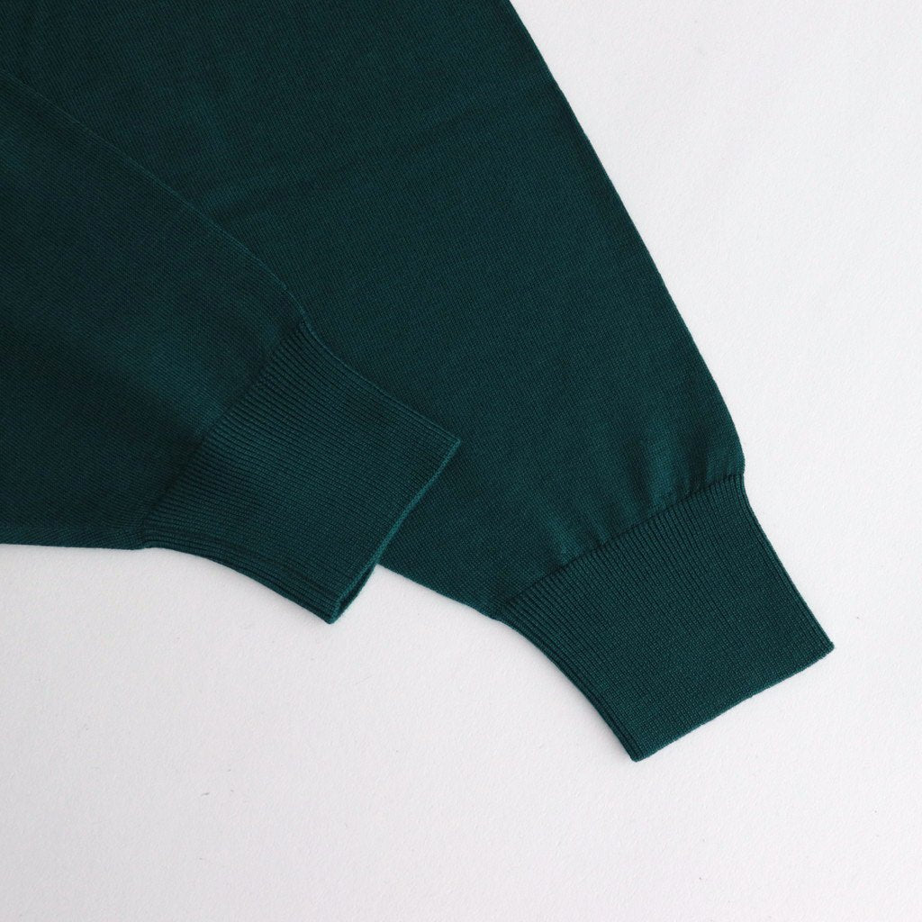 High Gauge Knit Oversized Crew Neck #GREEN [GU233-80251C] – ciacura