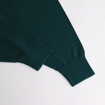 High Gauge Knit Oversized Crew Neck #GREEN [GU233-80251C]