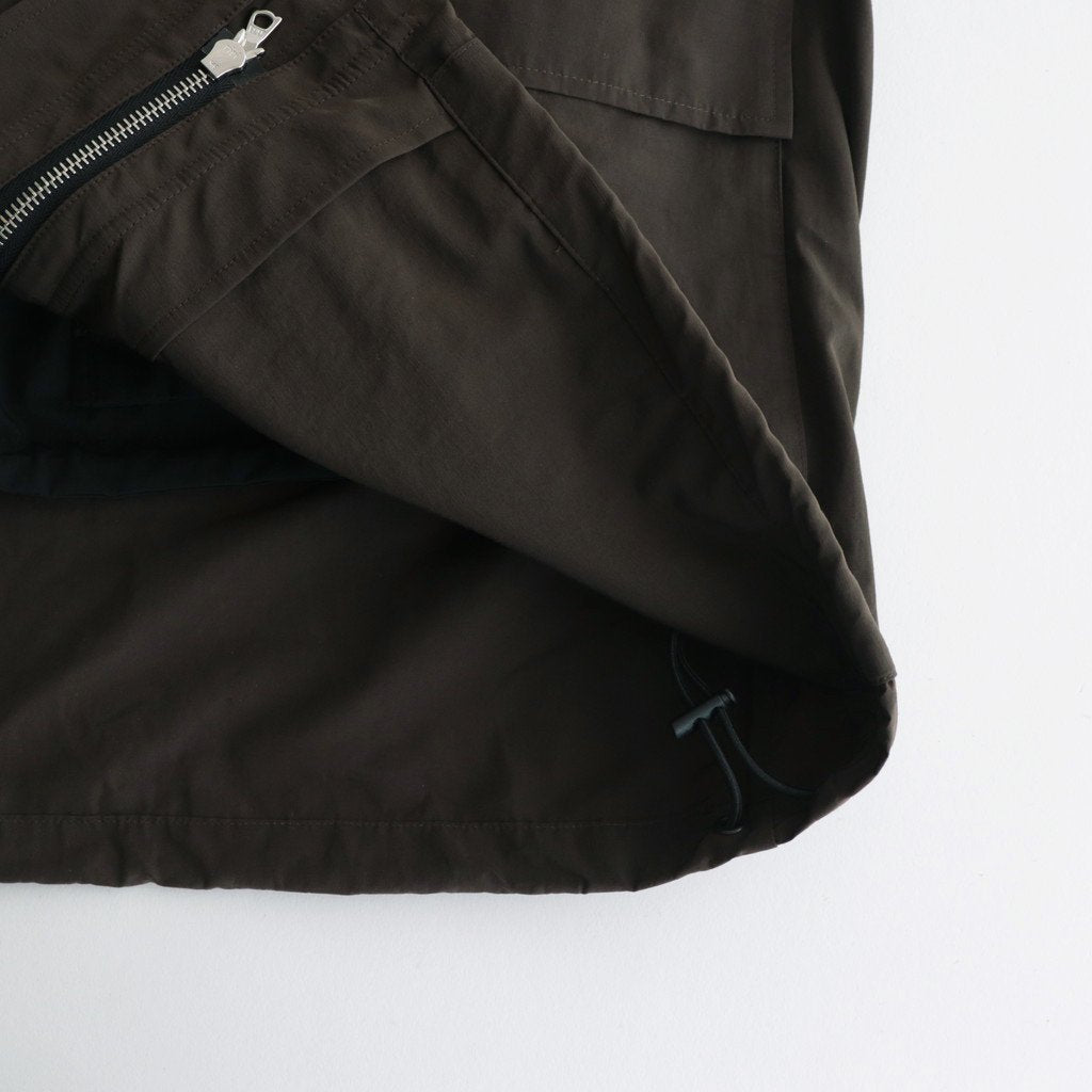 REVERSIBLE MILITARY JACKET #MILITARY KHAKI [ST.626]