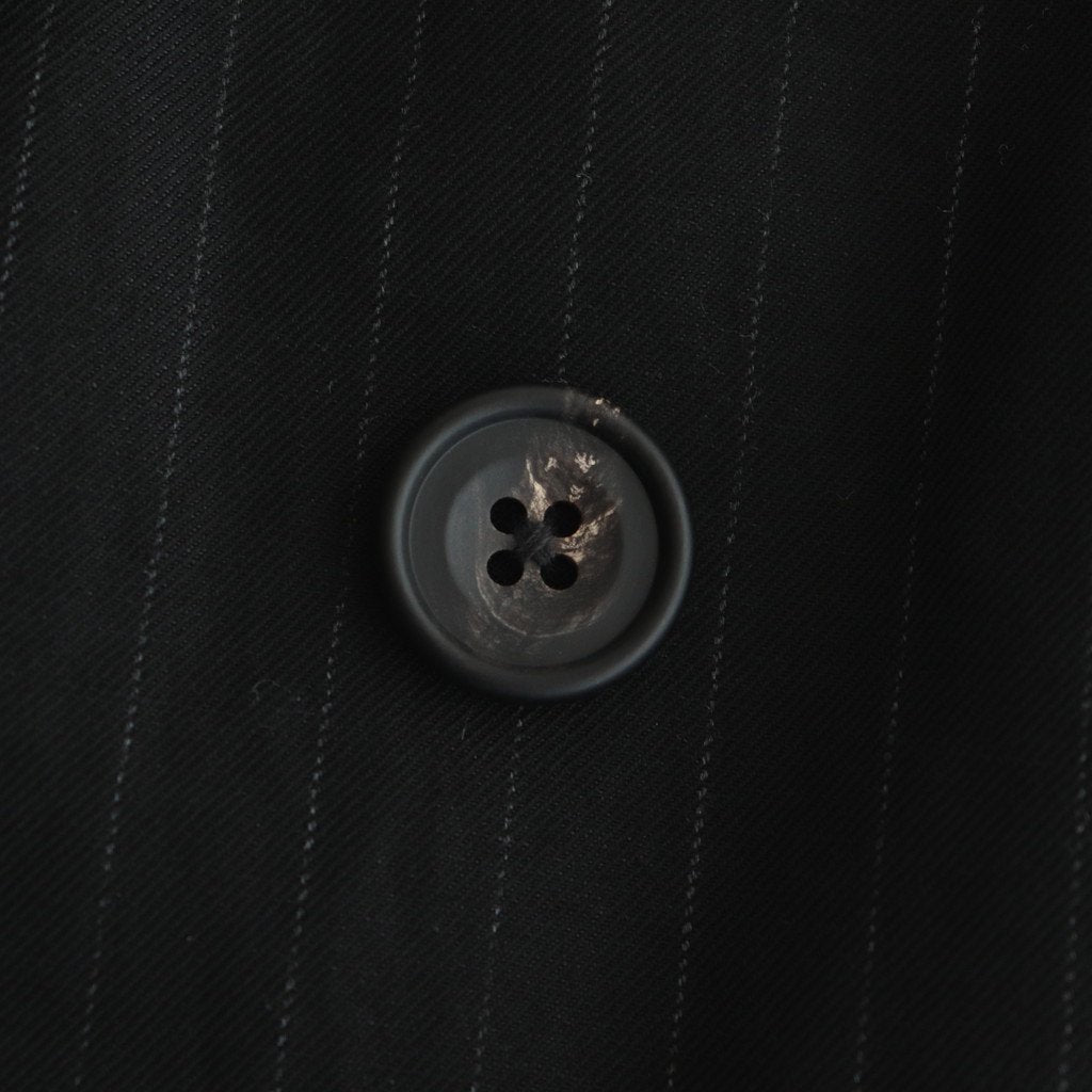 OVERSIZED DOUBLE BREASTED JACKET #BLACK [ST.642]