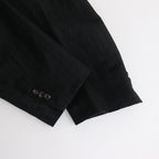 OVERSIZED DOUBLE BREASTED JACKET #BLACK [ST.642]