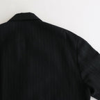 OVERSIZED DOUBLE BREASTED JACKET #BLACK [ST.642]