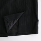 OVERSIZED DOUBLE BREASTED JACKET #BLACK [ST.642]