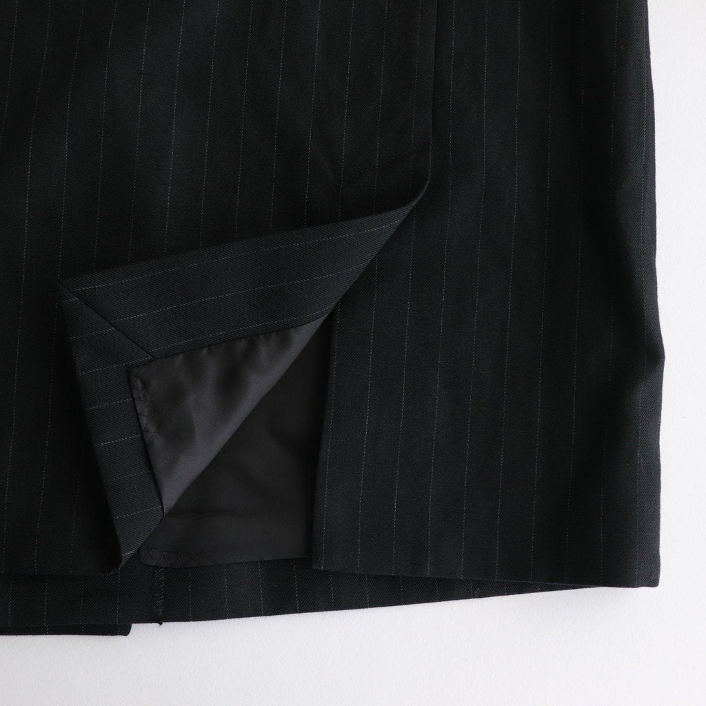 OVERSIZED DOUBLE BREASTED JACKET #BLACK [ST.642]