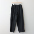 DRAWSTRING WIDE TROUSERS #CHARCOAL [ST.661]