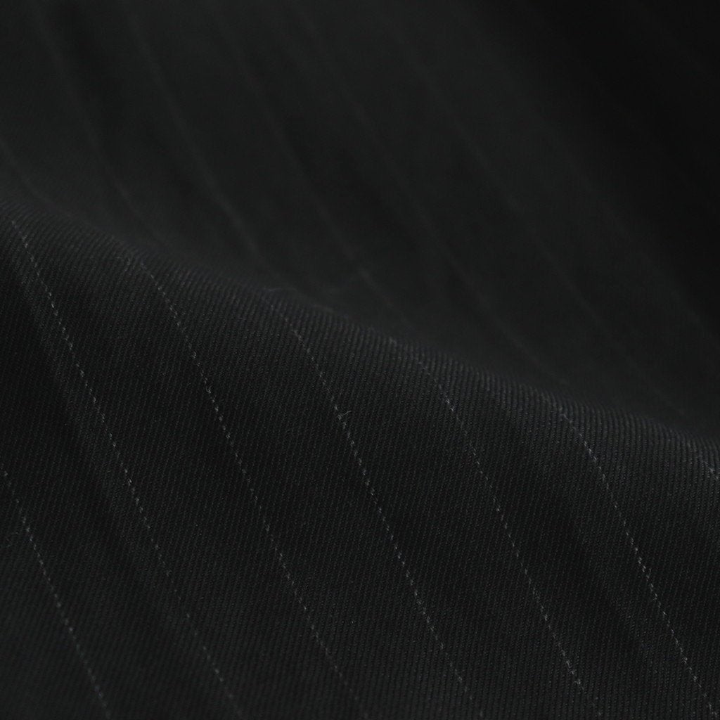 DRAWSTRING WIDE TROUSERS #BLACK [ST.661]