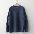 KID MOHAIR KNIT LS #BLUE GREY [ST.694]