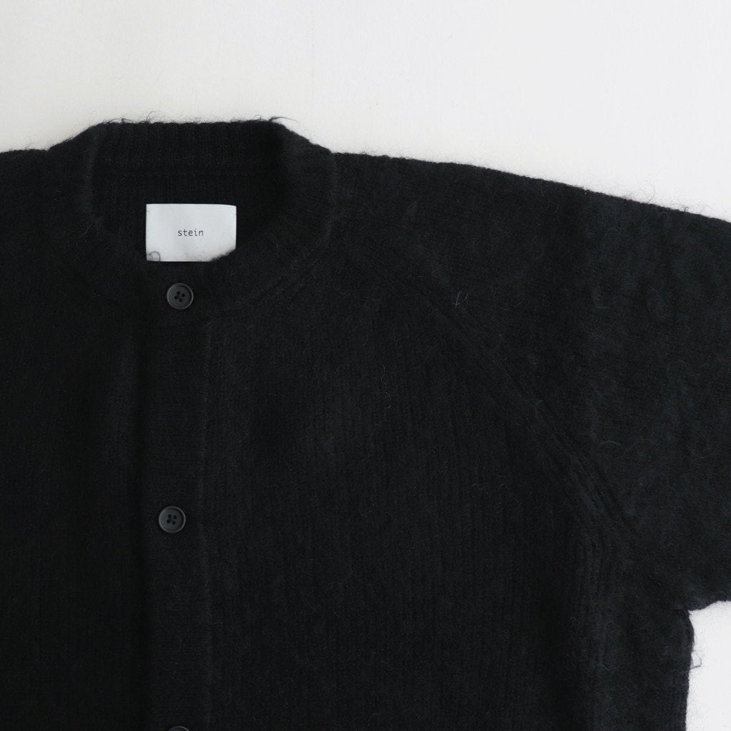 KID MOHAIR KNIT CARDIGAN #BLACK [ST.695]