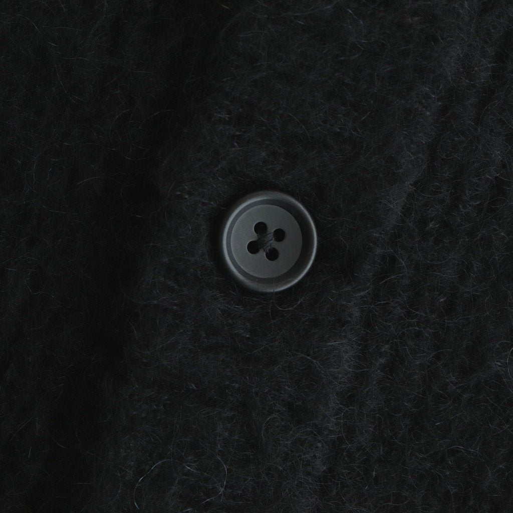 KID MOHAIR KNIT CARDIGAN #BLACK [ST.695]