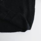 KID MOHAIR KNIT CARDIGAN #BLACK [ST.695]