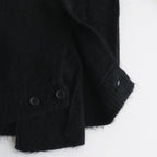 KID MOHAIR KNIT CARDIGAN #BLACK [ST.695]