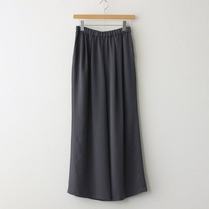 Satin Easy Wide Pants #C.GRAY [GL241-40226B]