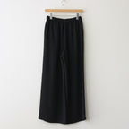 Satin Easy Wide Pants #BLACK [GL233-40226B]