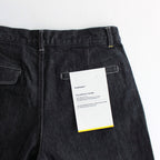 Colorfast Denim Two Tuck Pants #NAVY [GU241-40217B]