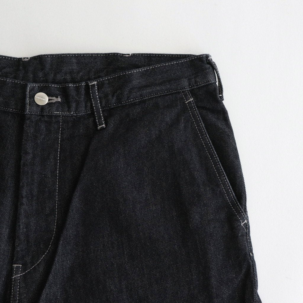 Colorfast Denim Cargo Pants #NAVY [GM233-40211B]