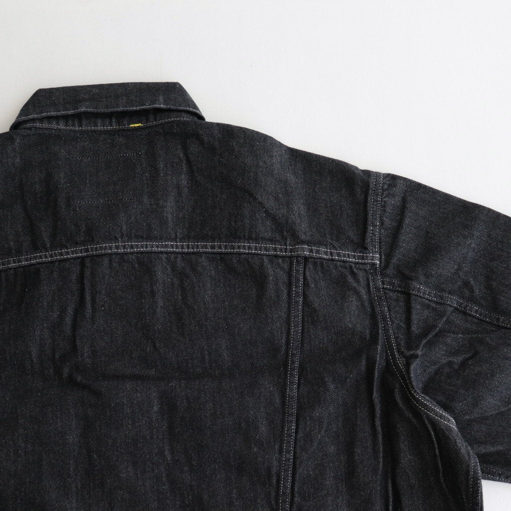 Colorfast Denim Trucker Jacket #NAVY [GU233-30215B]