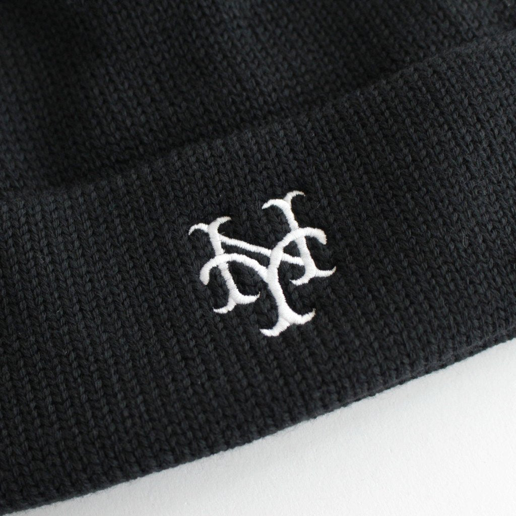NY CUBANS KNIT #BLACK [No.24006]