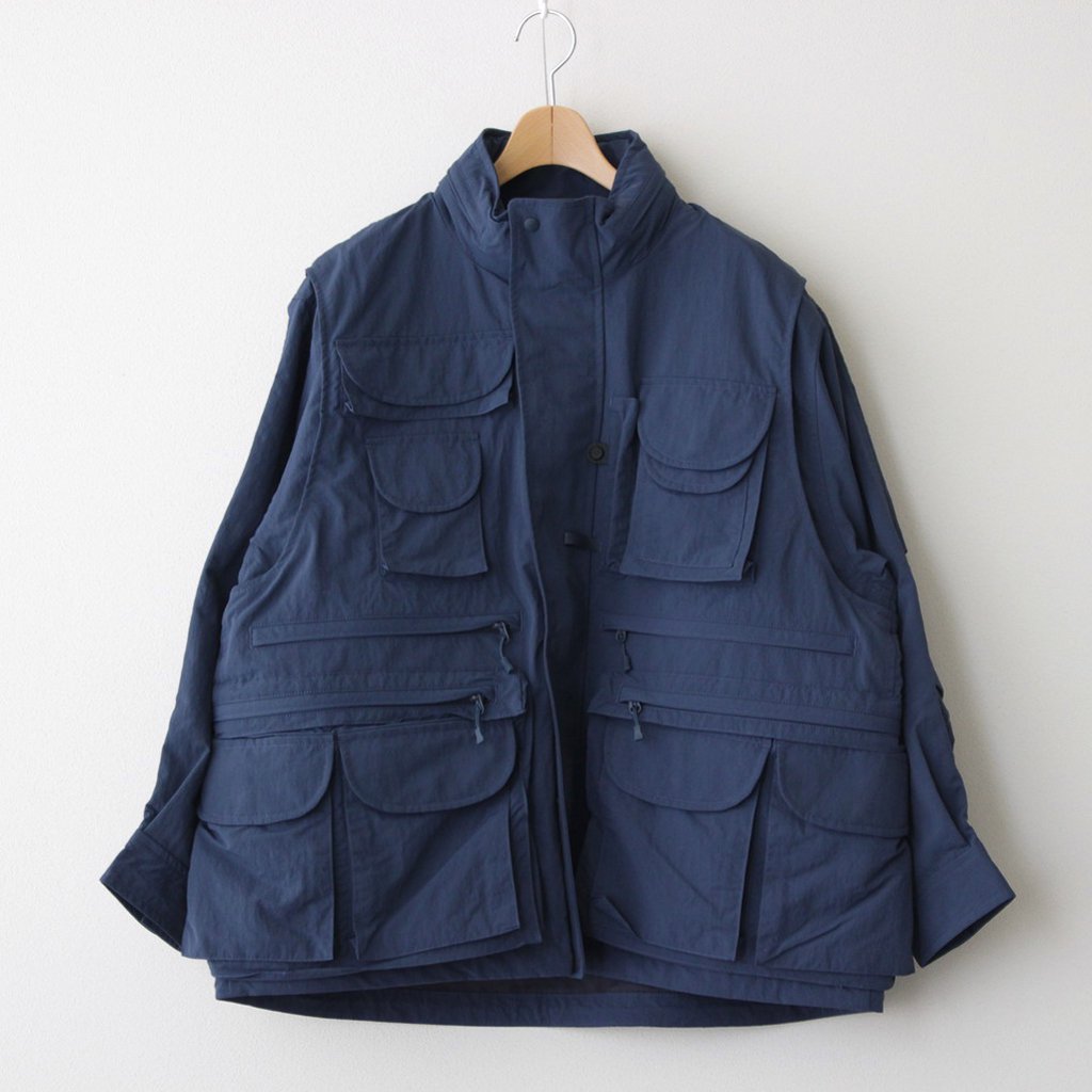 W's TECH 2WAY PERFECT FISHING JACKET #NAVY [BJ-25023WL]