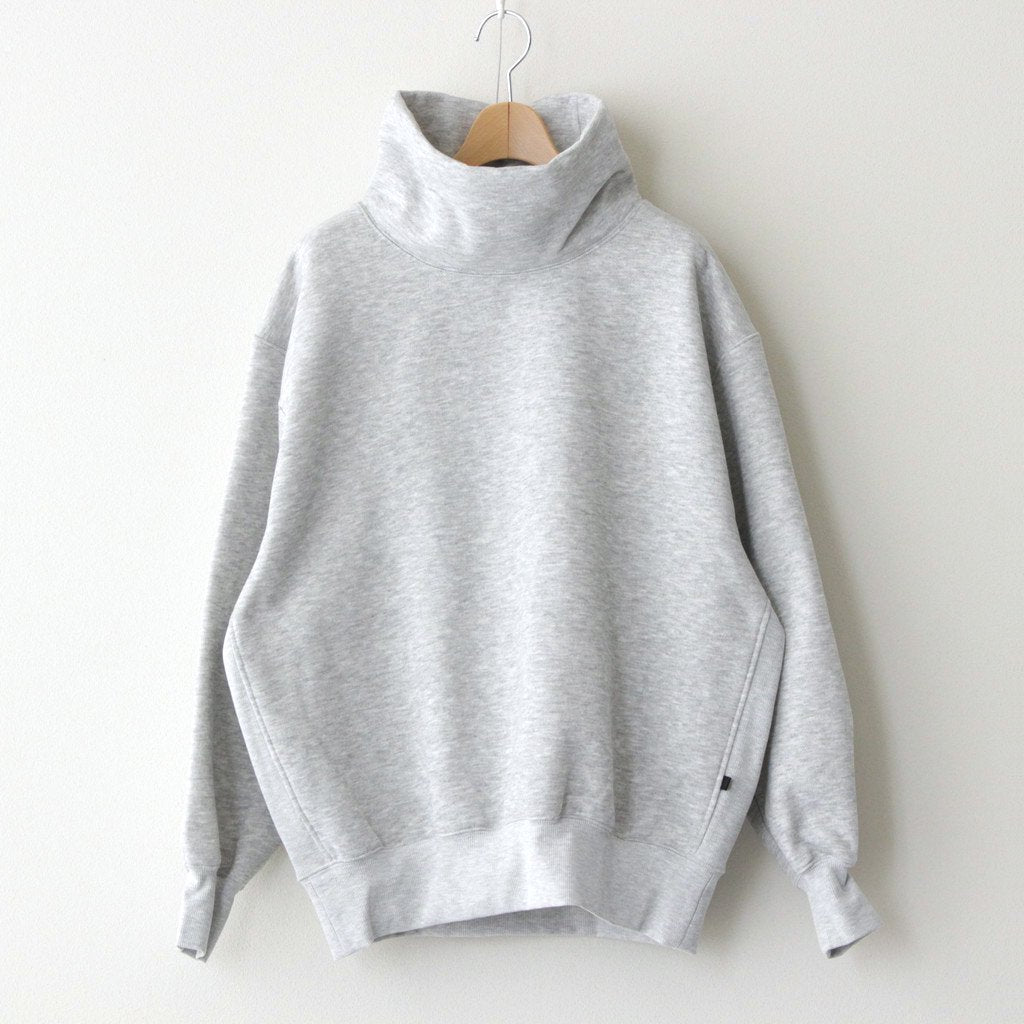 W's TECH SWEAT OFF TURTLE #HEATHER GRAY [BE-52023WL]