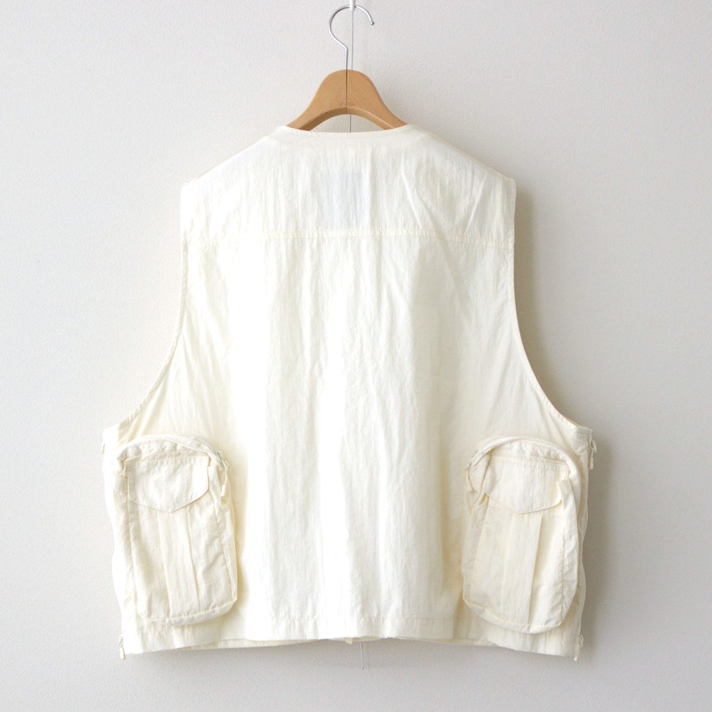 W's TECH SKIING OVER VEST #OFF WHITE [BJ-28023WL]