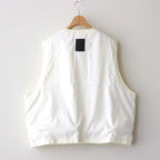 W's TECH SKIING OVER VEST #OFF WHITE [BJ-28023WL]