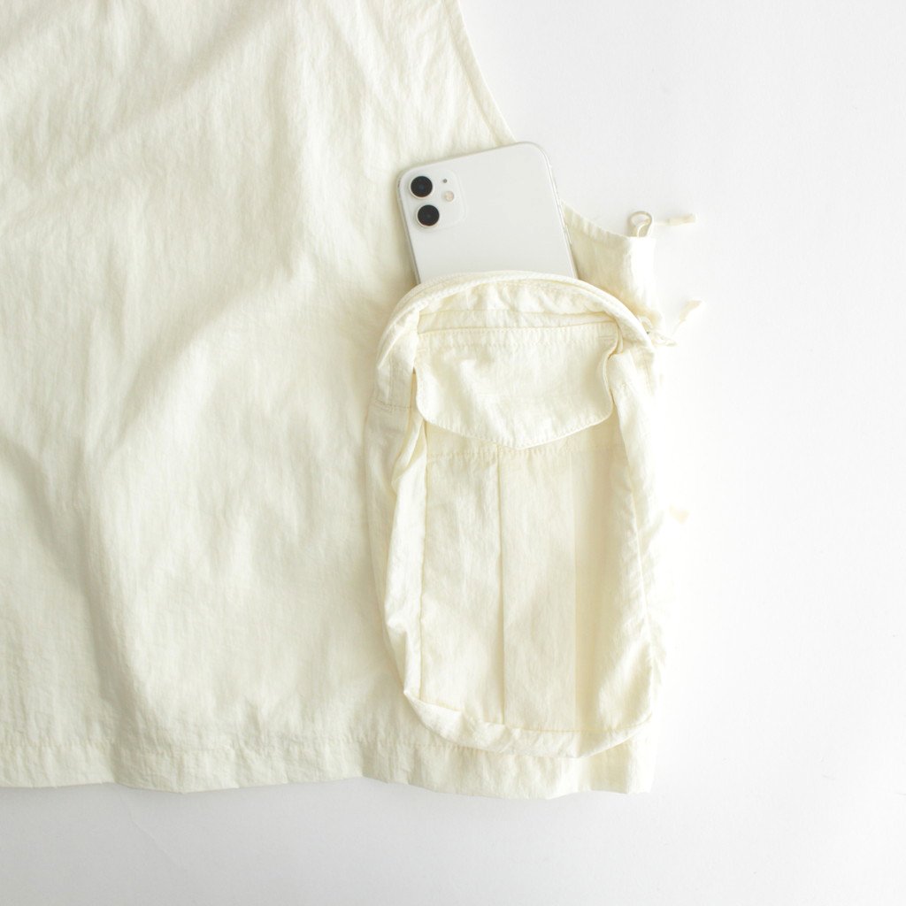 W's TECH SKIING OVER VEST #OFF WHITE [BJ-28023WL]