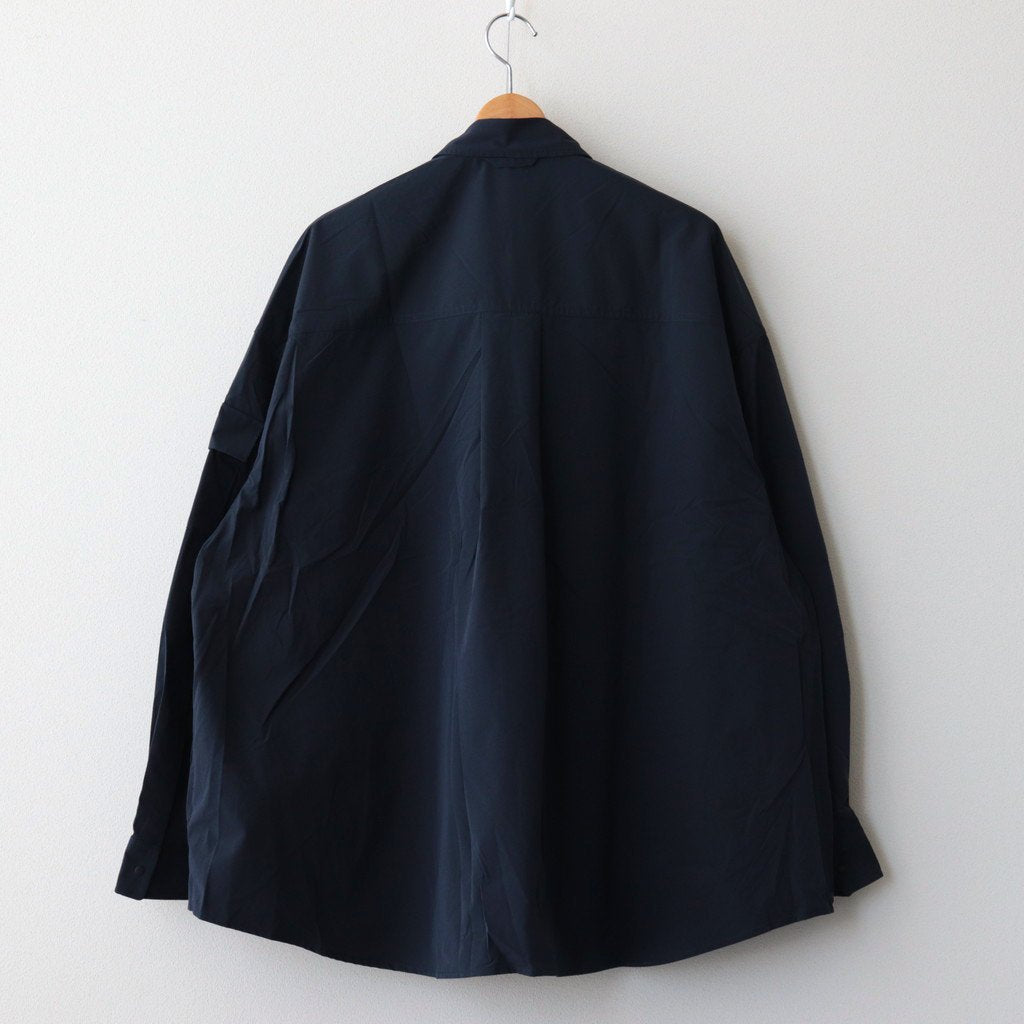 激安な #NAVY DRYTYPEWRITERTACTICALPOCKETLISSHIRT DRY トップス