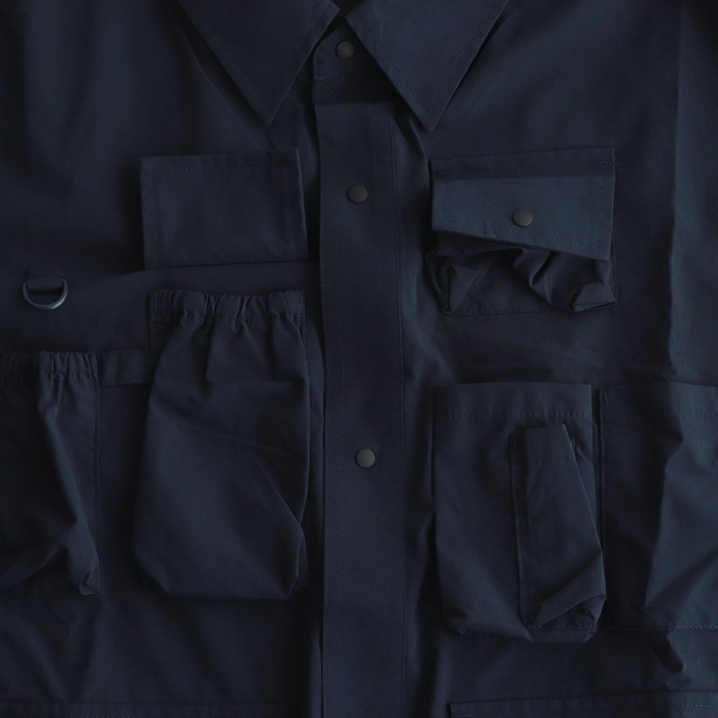 DRY TYPEWRITER TACTICAL POCKET L/S SHIRT #NAVY [FSW-23-SH_170