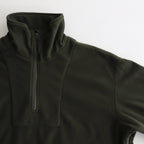 POLARTEC FLEECE HIGHNECK PULLOVER #OLIVE [YK23FW0562B]