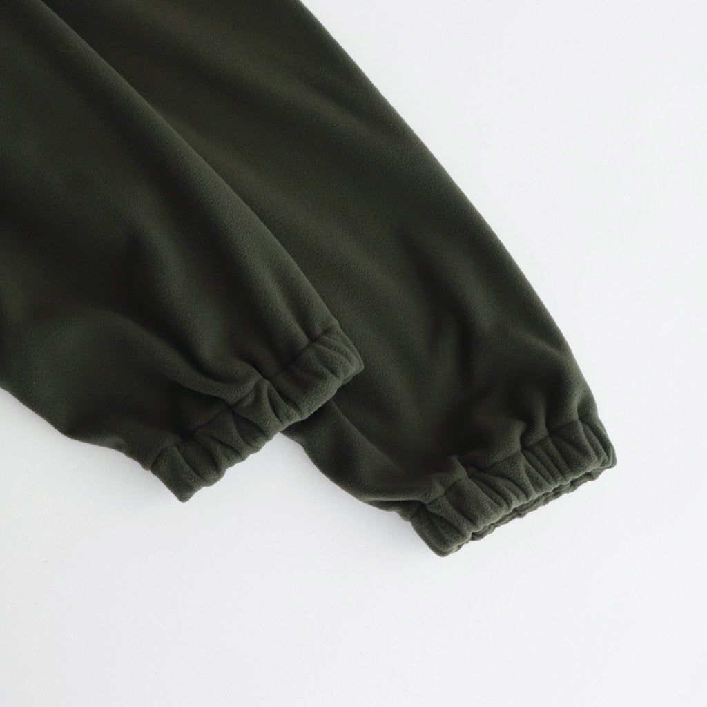 POLARTEC FLEECE HIGHNECK PULLOVER #OLIVE [YK23FW0562B]