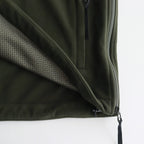 POLARTEC FLEECE HIGHNECK PULLOVER #OLIVE [YK23FW0562B]